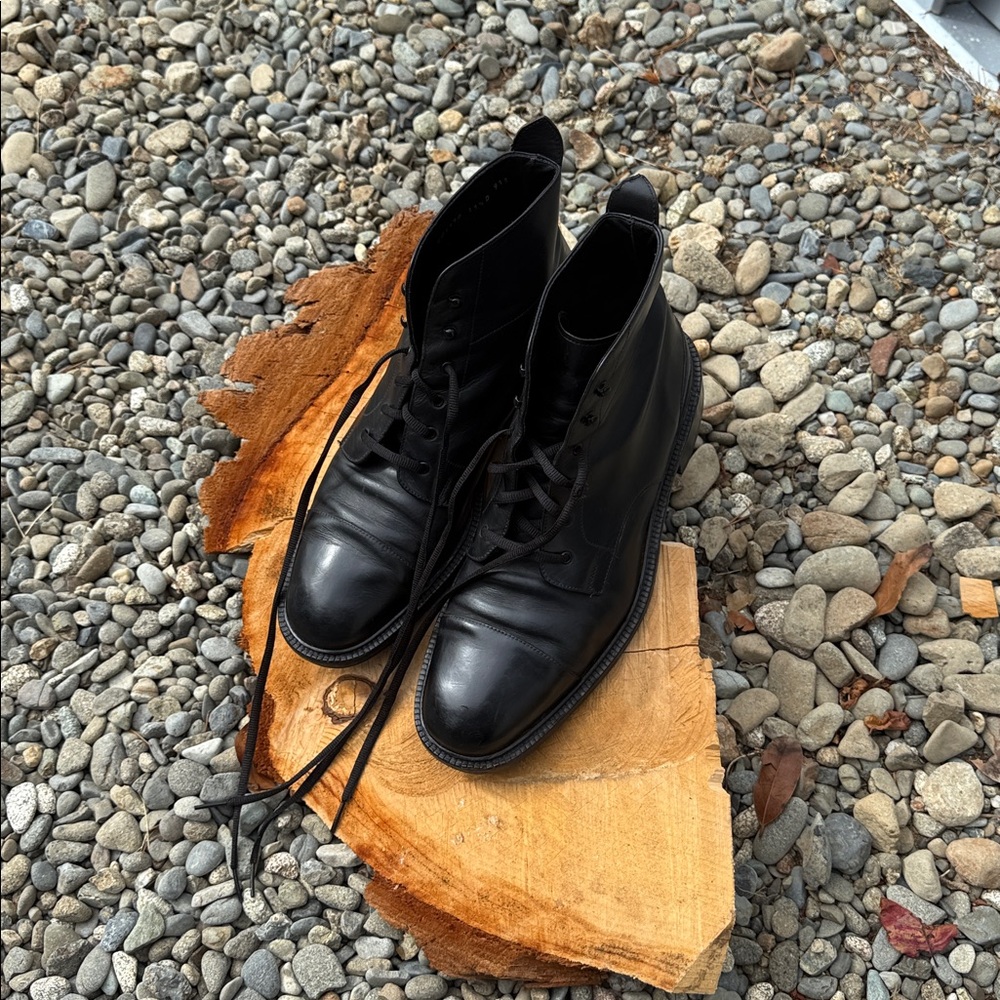 Cole Haan Black Leather Men's Boots